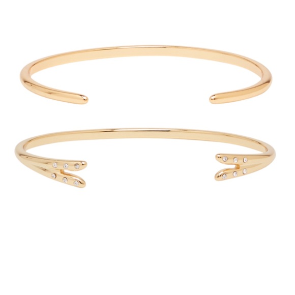 MICHELLE CAMPBELL Gold Talon Bracelet Set - Picture 3 of 6